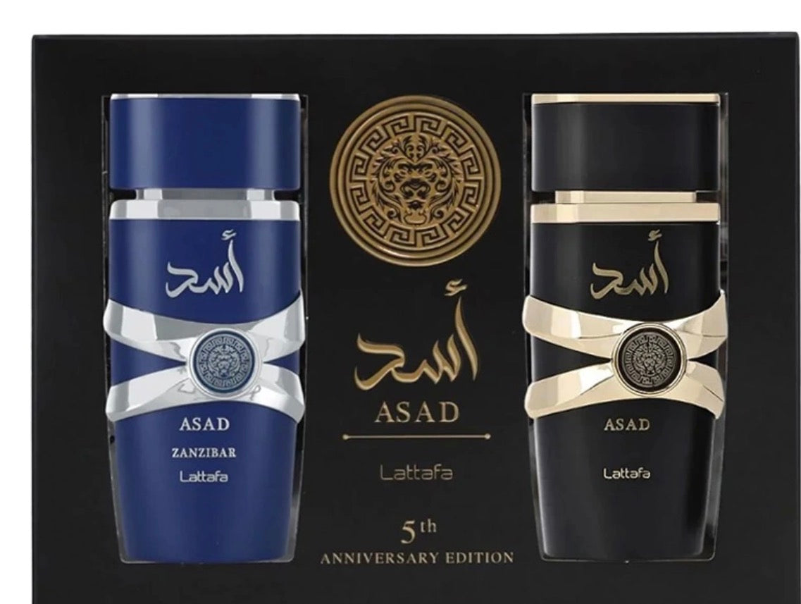 Lattafa Asad & Asad Zanzibar Gift Set Eau de Parfum 100 ml