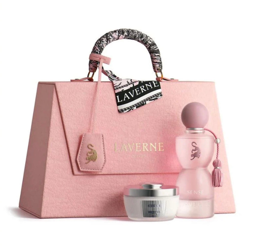 Laverne Sense by Georgina Rodríguez Gift Set ( 75 ml + Body Powder)